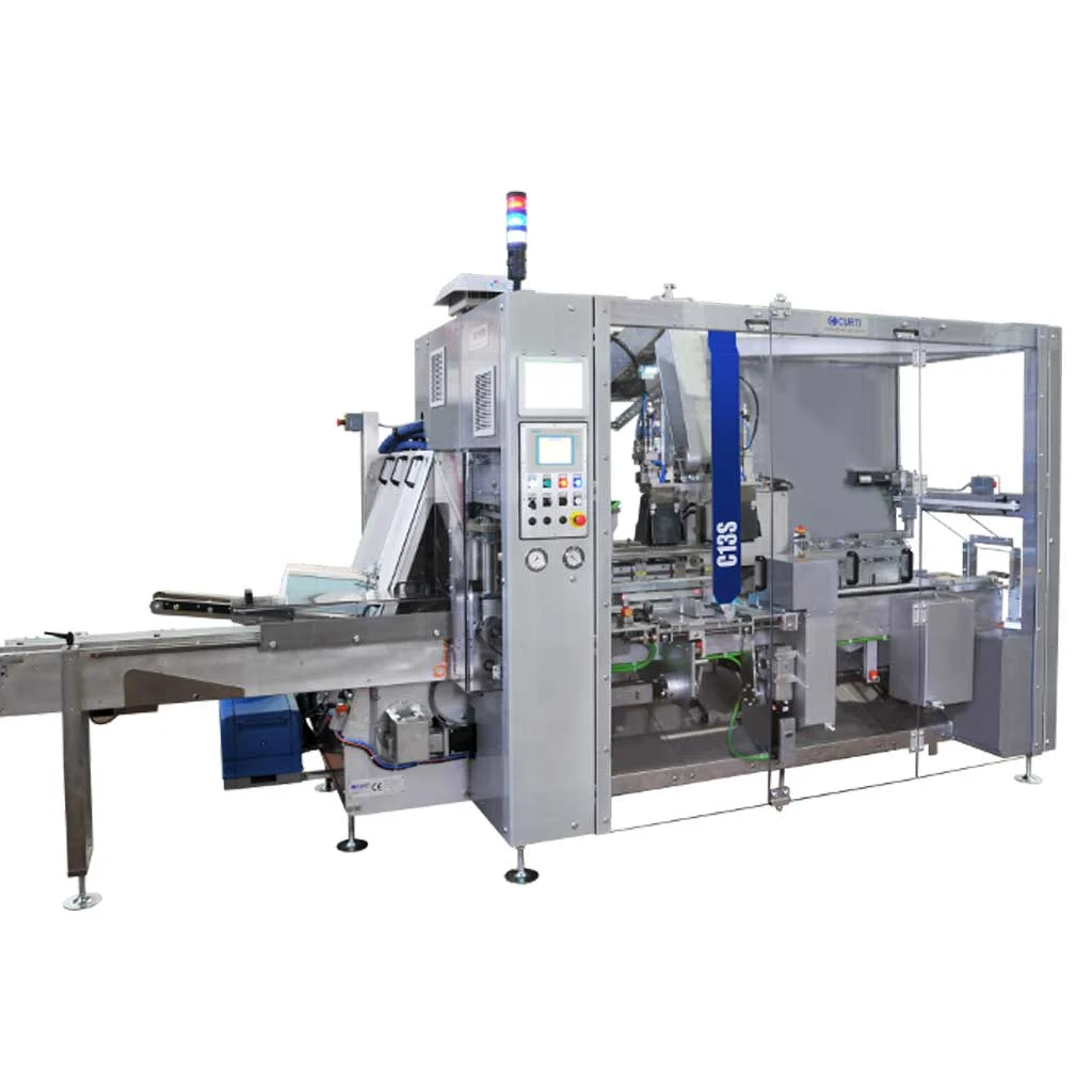 C13 wrap around tray packer