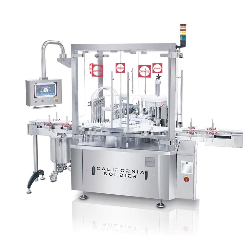California Soldier liquid filling machine