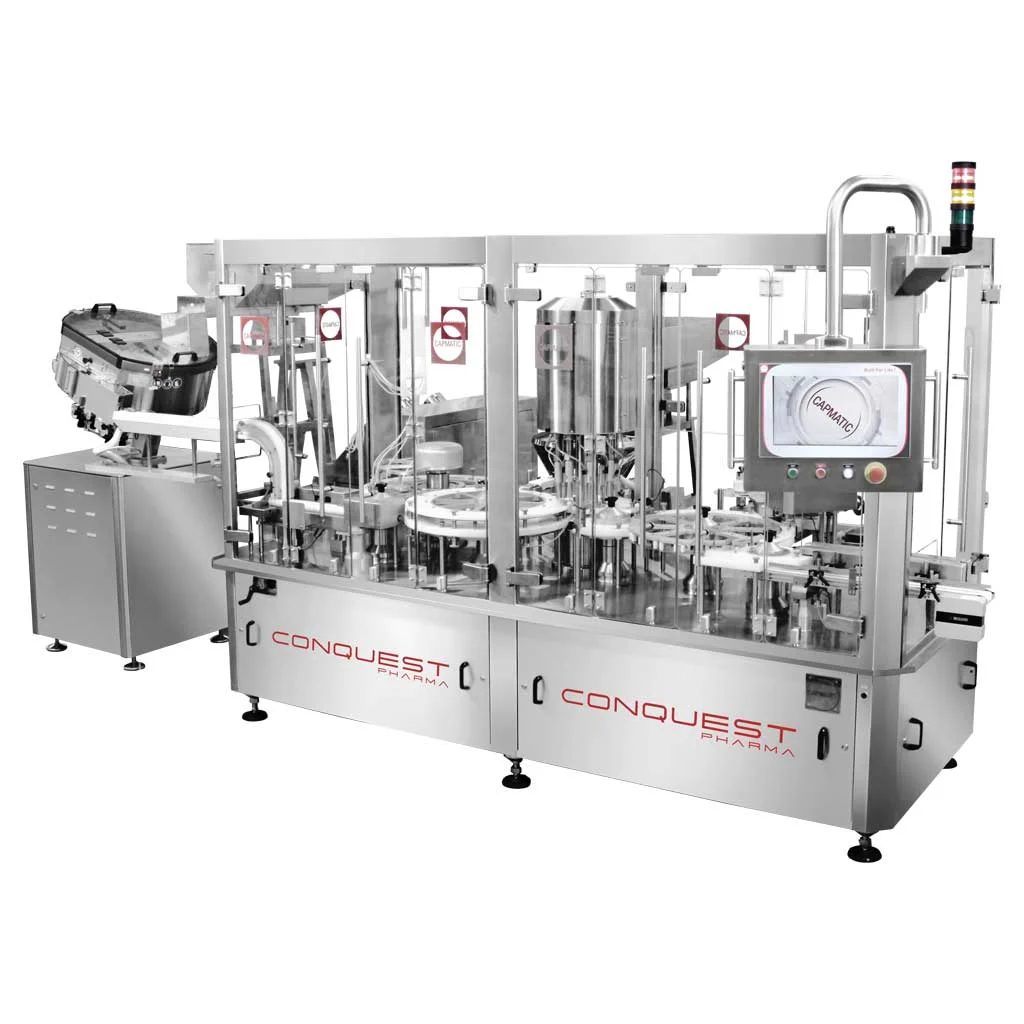 Conquest Pharma liquid filling system