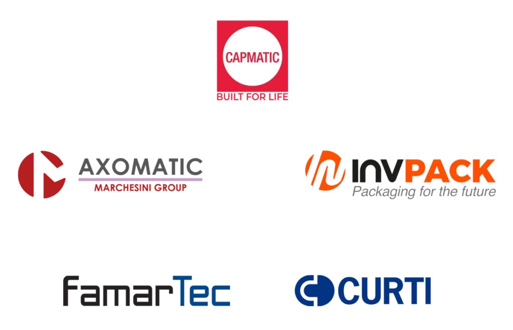 vaxom packaging global partner logos