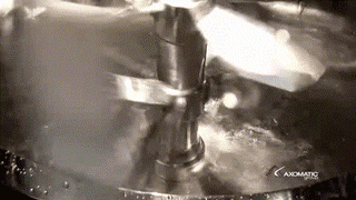 industrial manufacturing vessel in operation