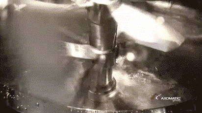 industrial manufacturing vessel in operation