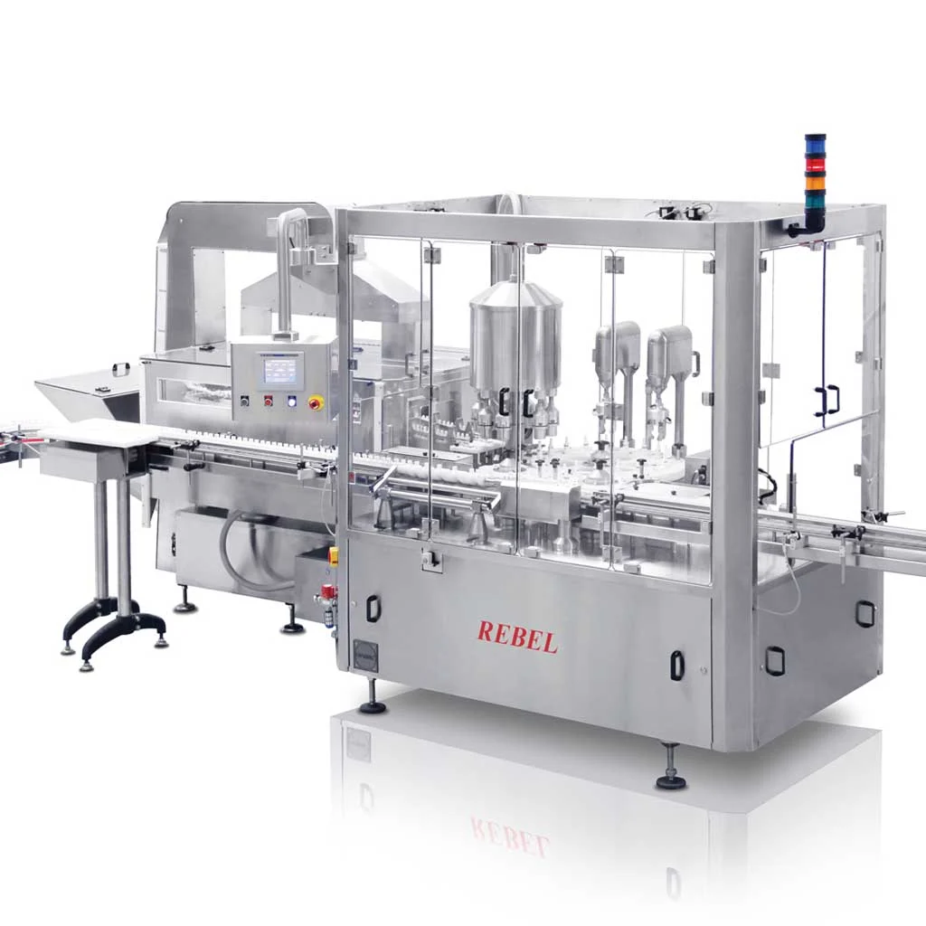 Rebel double index rotary check capper