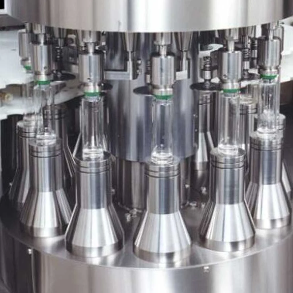 Road runner pharma continuous motion crimping machine