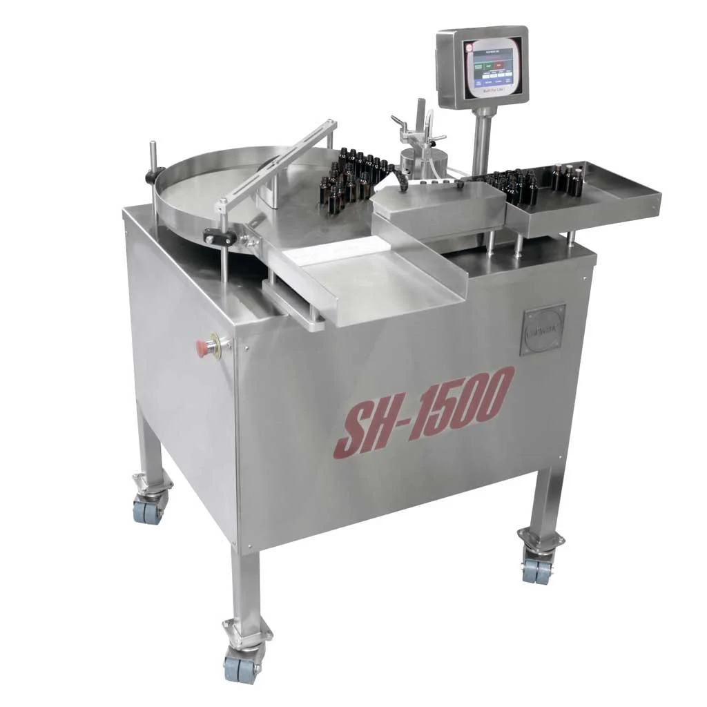 SH1500 semi-automatic tabletop liquid filling machine
